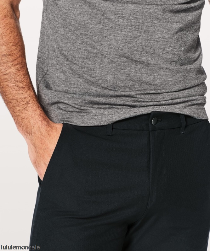 Lululemon Deutschland DELULU1042 | Lululemon Deutschland Classic Navy Commission Schmal Geschnittene Hose 34 Warpstreme